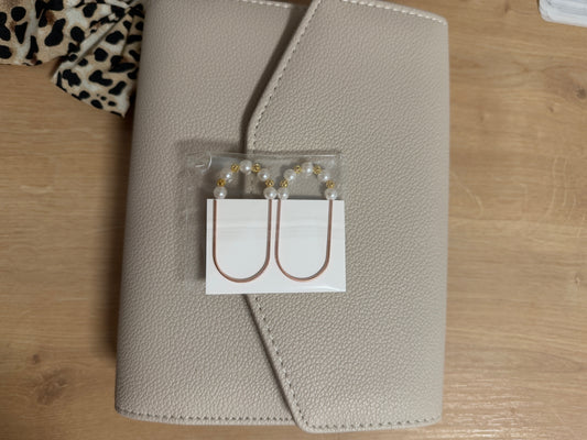 Große Büroklammern mit Perlen – Budget Binder & Planner Zubehör