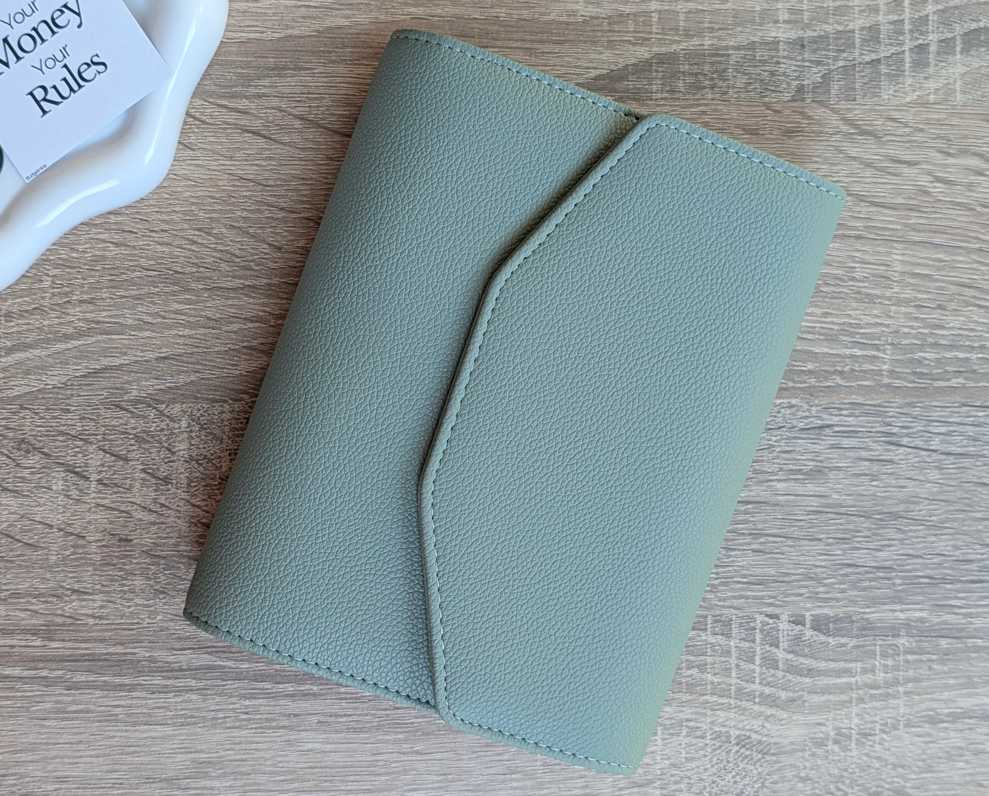 A6 Budget Binder Daisy Matcha