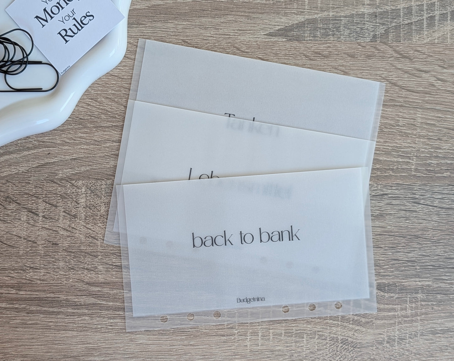 Geldumschlag Premium Safira - personalisiert