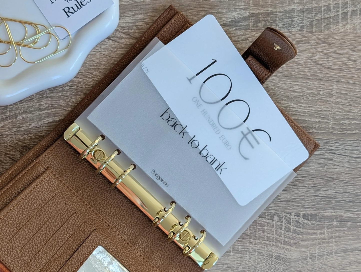 Personalisierter Premium Geldumschlag Frost Look – Handmade