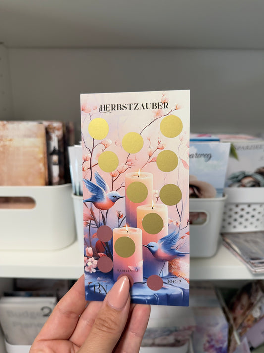Einzelchallenge Herbstzauber | Sparchallenge | Budget Binder Zubehör