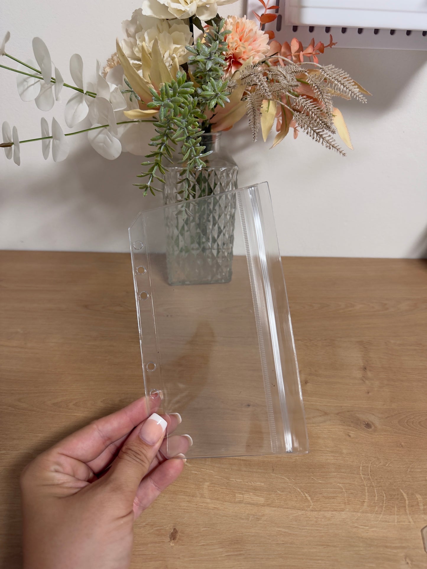A6 Hüllen Clear & Glitzer - 3 Varianten