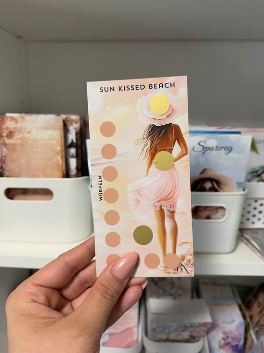 Einzelchallenge Sun Kissed „Beach“ | Sparchallenge | Budget Binder Zubehör